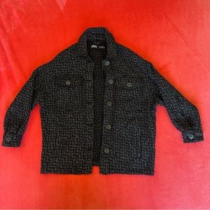 Zara oversized jacket